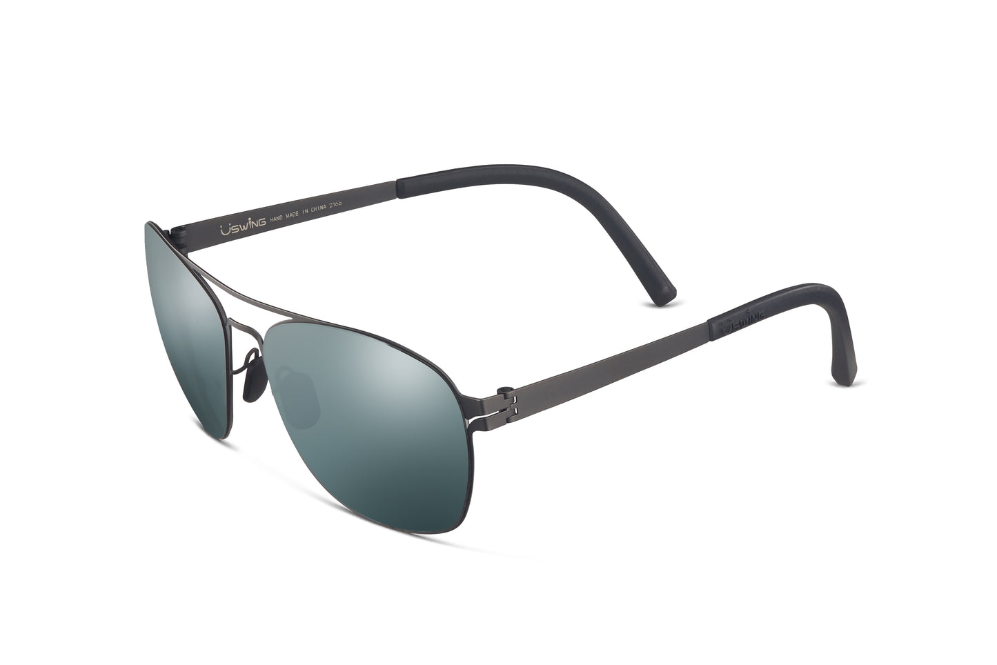Uswing Golf Sunglasses - Birdie 005 - Dark Gunmetal