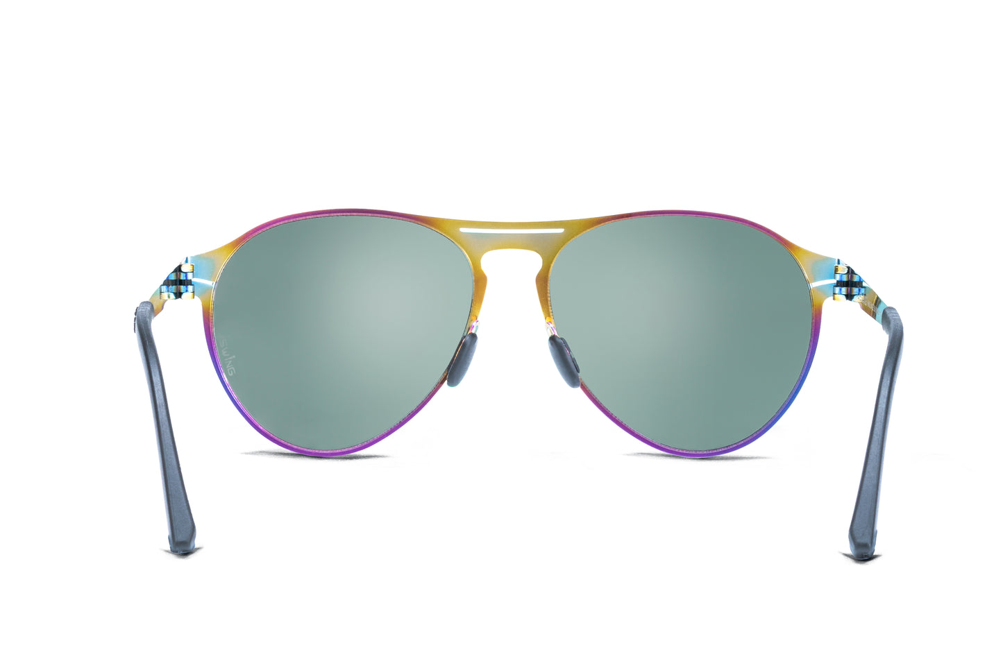 Uswing Golf Sunglasses - J. Birdie 007- Burnt Titanium