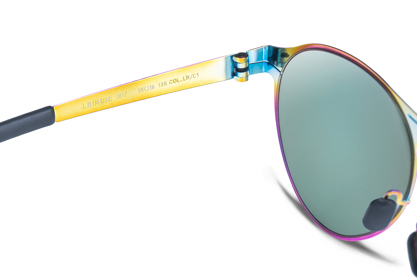 Uswing Golf Sunglasses - J. Birdie 007- Burnt Titanium